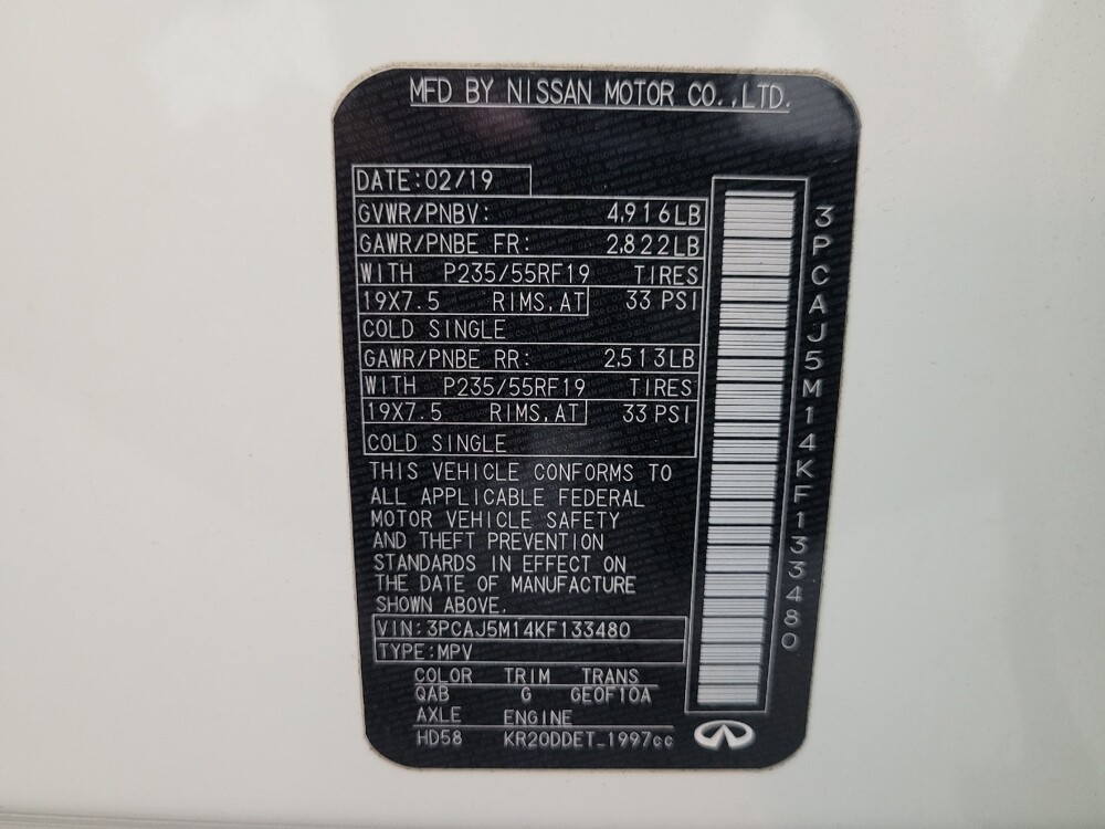 2019 INFINITI QX50 in Glendale, AZ 85301 - 18121606 33