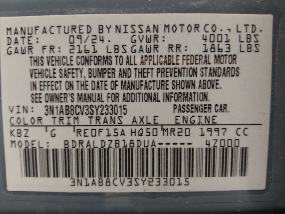 2025 Nissan Sentra in Glendale, AZ 85301 - 18121607 33