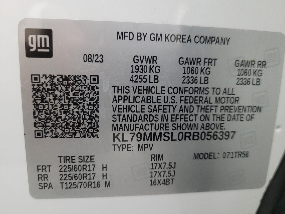 2024 Chevrolet TrailBlazer in Glendale, AZ 85301 - 18121608 33