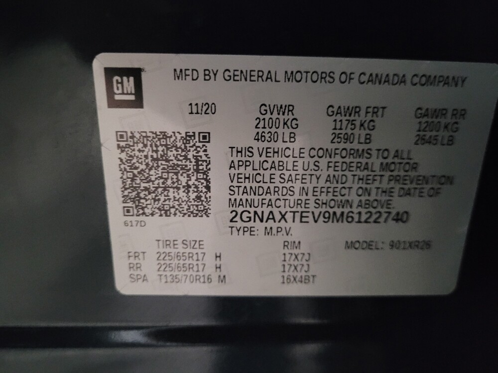 2021 Chevrolet Equinox in Woodbridge, VA 22191 - 18121622 33