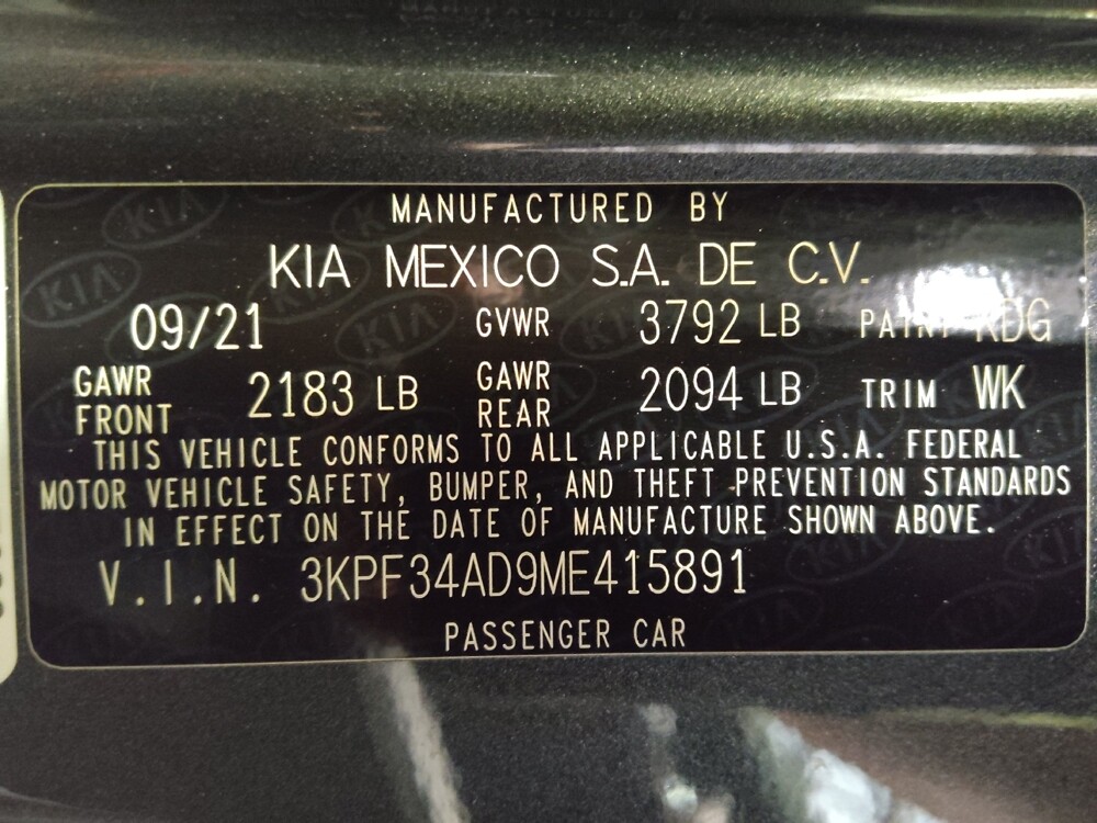 2021 Kia Forte in Lauderdale Lakes, FL 33313 - 18121630 33