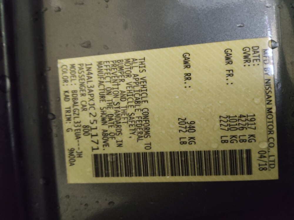 2018 Nissan Altima in Greenville, SC 29607 - 18121648 33