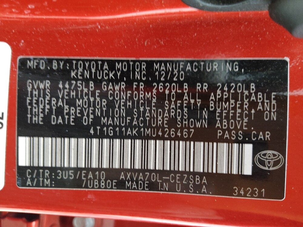 2021 Toyota Camry in Albuquerque, NM 87123 - 18121656 33