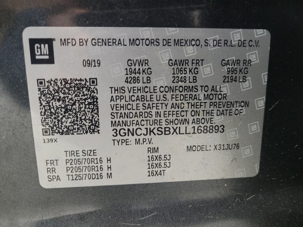 2020 Chevrolet Trax in Memphis, TN 38128 - 18121664 33