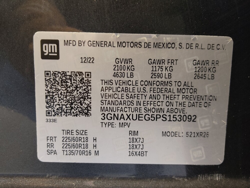 2023 Chevrolet Equinox in Tyler, TX 75701 - 18121675 33