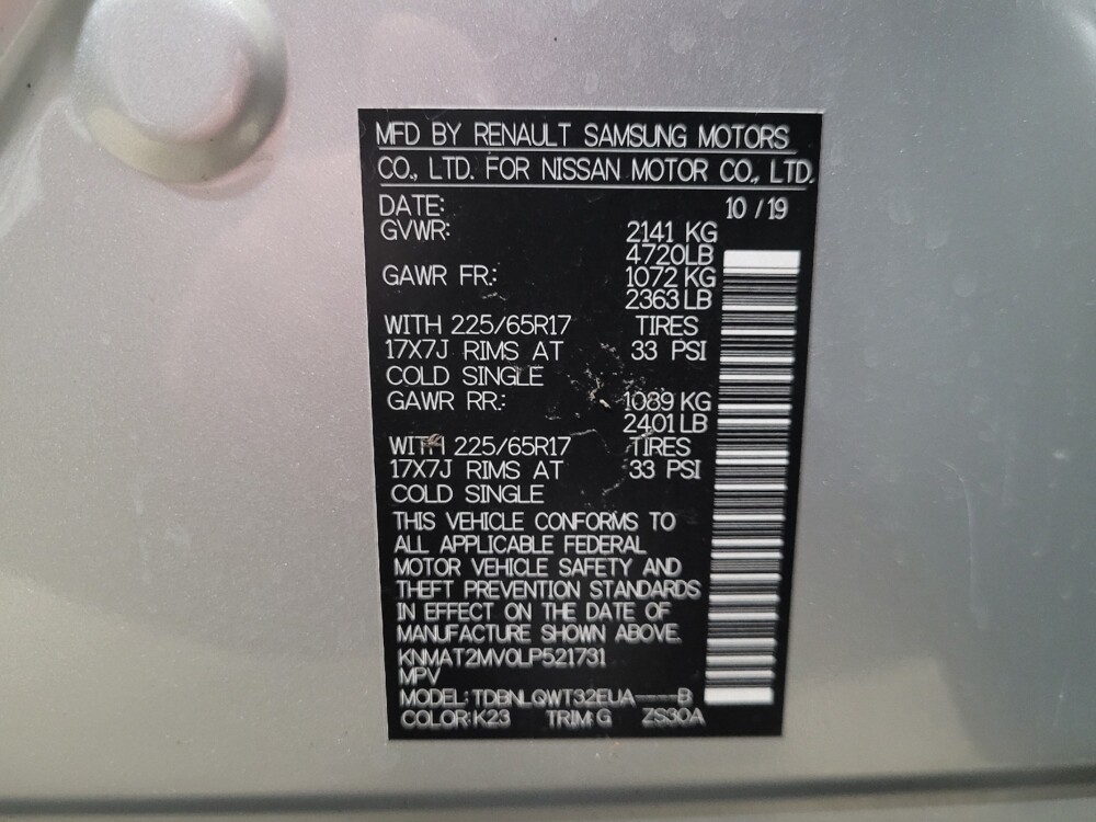 2020 Nissan Rogue in Henrico, VA 23223 - 18121692 33