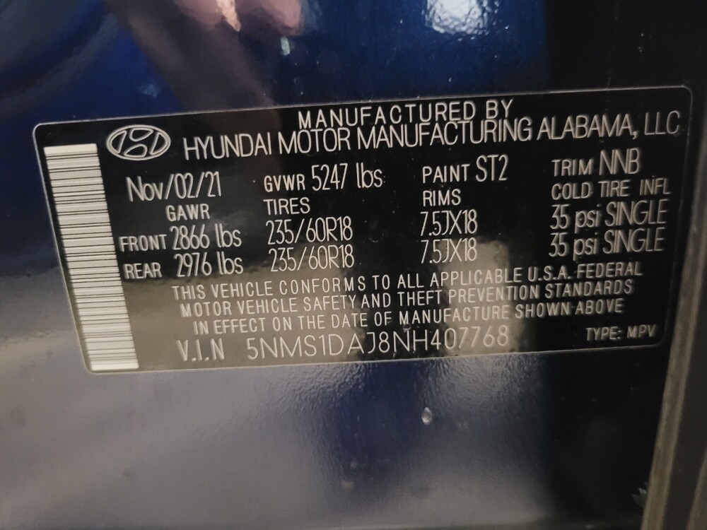 2022 Hyundai Santa Fe in Richmond, VA 23235 - 18121696 33