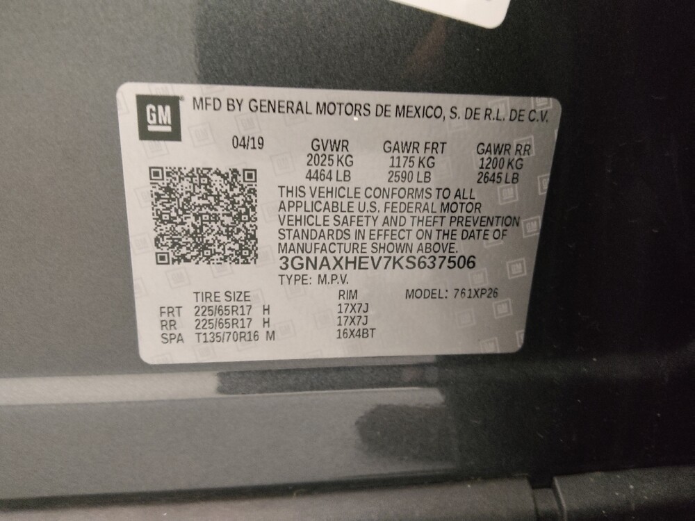 2019 Chevrolet Equinox in Topeka, KS 66611 - 18121714 33