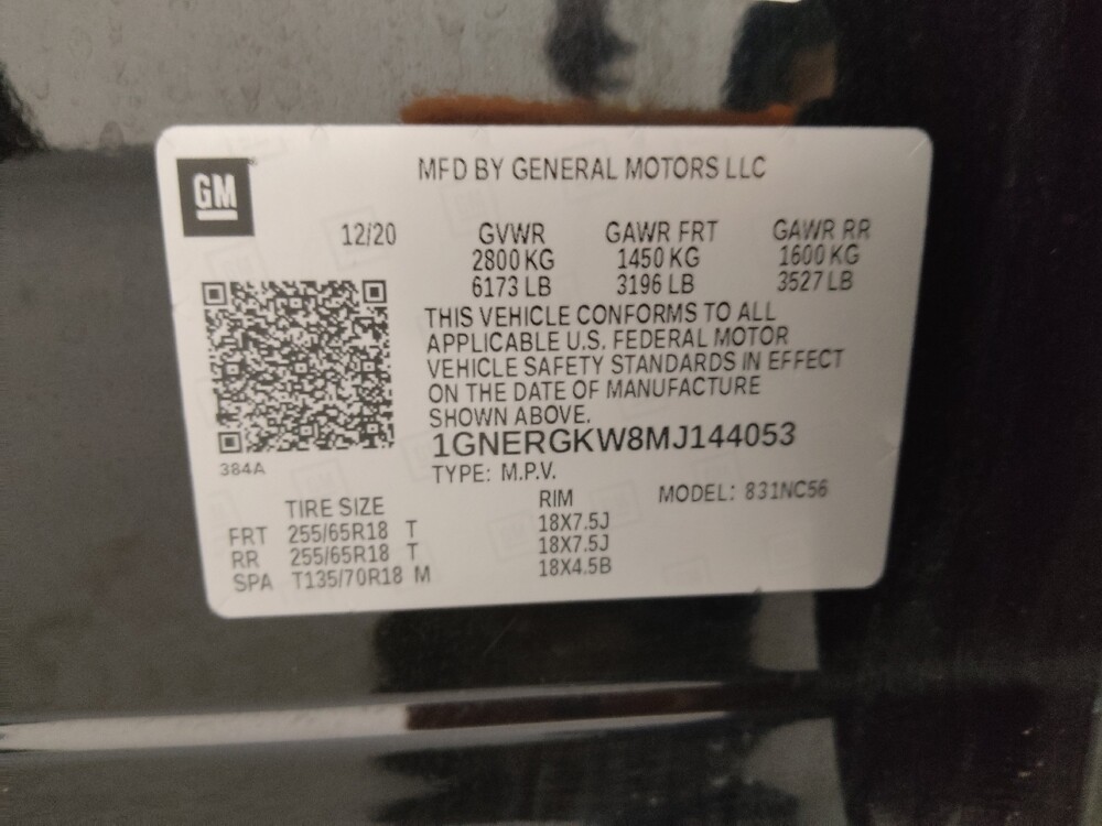 2021 Chevrolet Traverse in St. Louis, MO 63136 - 18121715 33