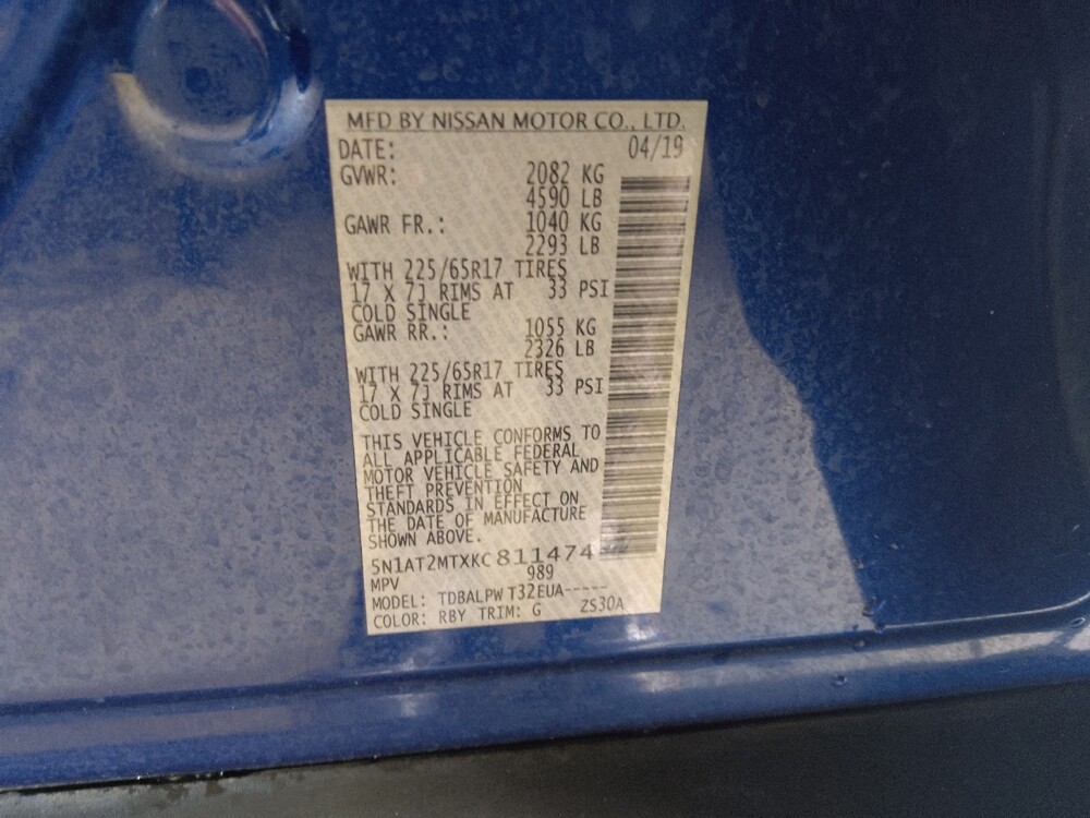 2019 Nissan Rogue in Union City, GA 30291 - 18121737 33