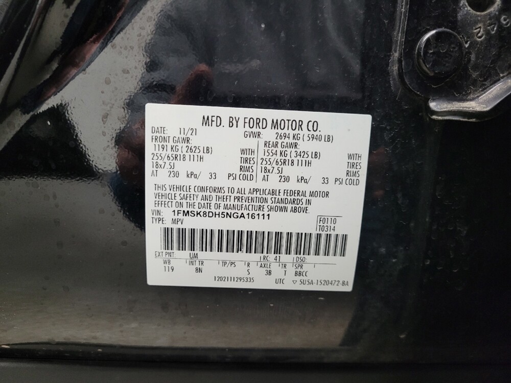 2022 Ford Explorer in Eastpointe, MI 48021 - 18121782 33