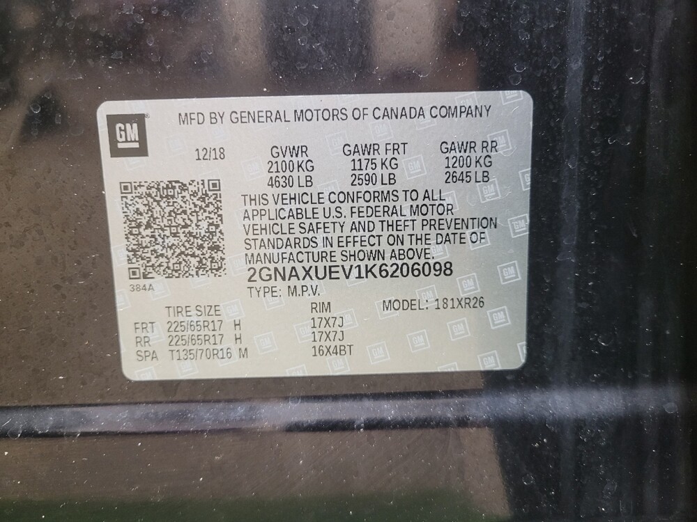 2019 Chevrolet Equinox in Fairfield, OH 45014 - 18121802 33