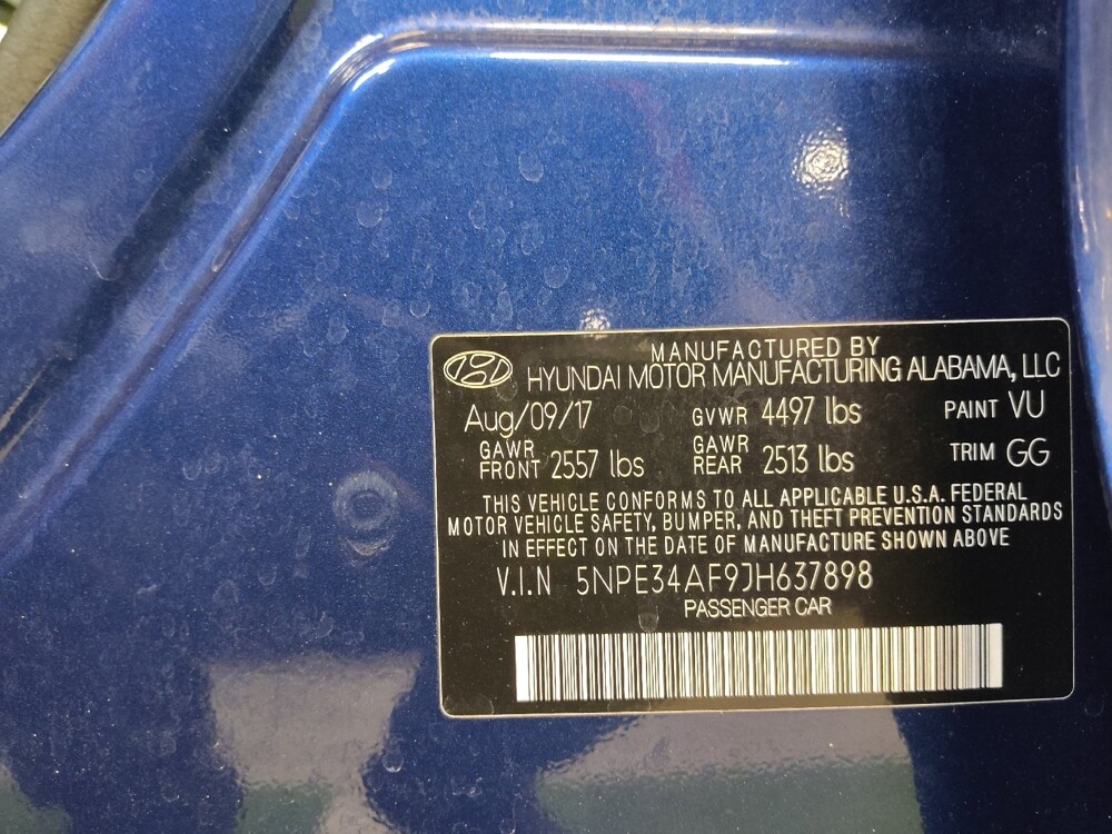 2018 Hyundai Sonata in Lakeland, FL 33815 - 18121812 33