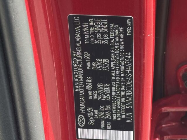 2025 Hyundai Tucson in Winchester, VA 22602 - 18121843 32