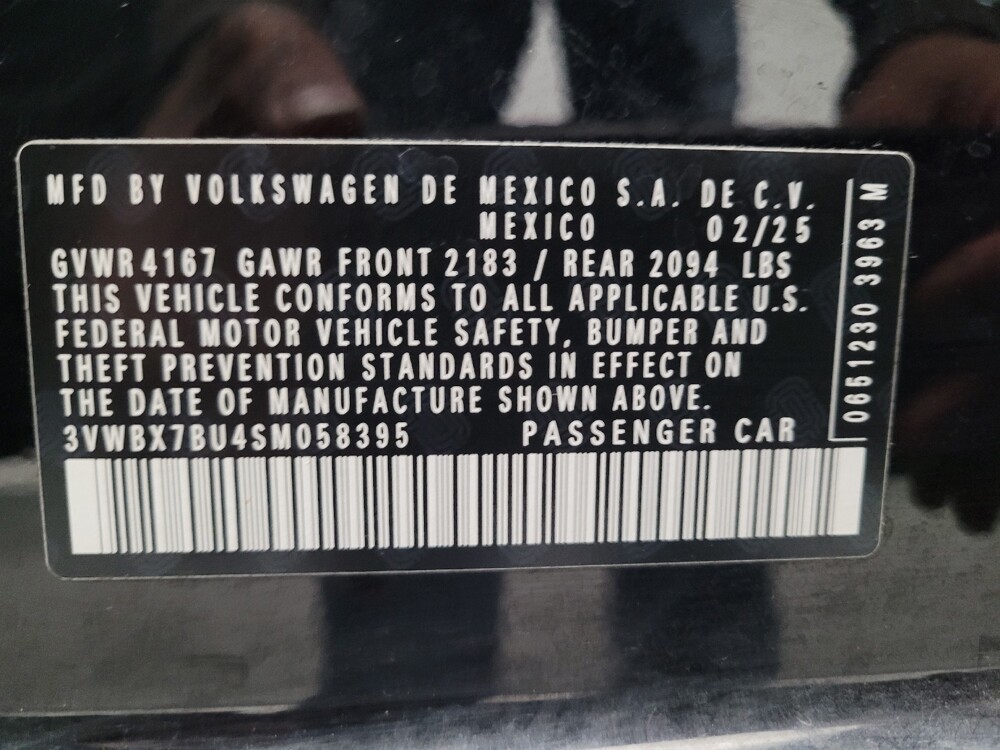 2025 Volkswagen Jetta in Sacramento, CA 95821 - 18121876 33