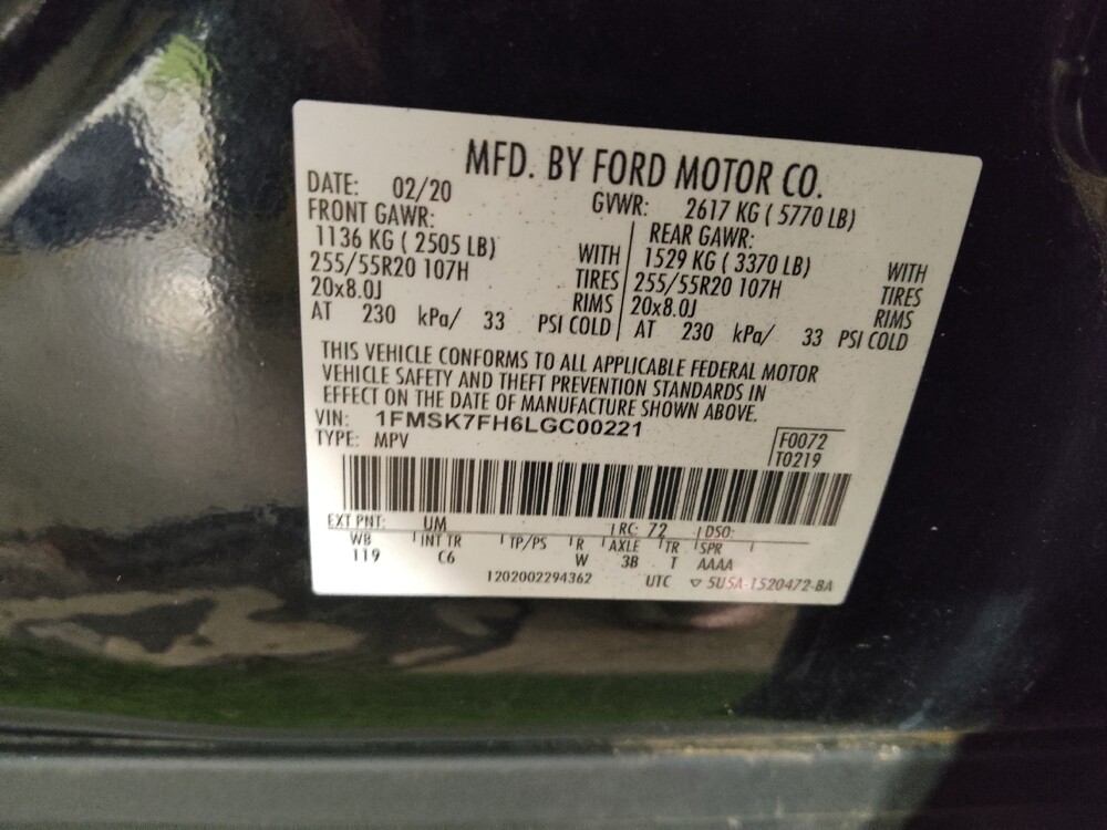 2020 Ford Explorer in Stone Mountain, GA 30083 - 18121906 33