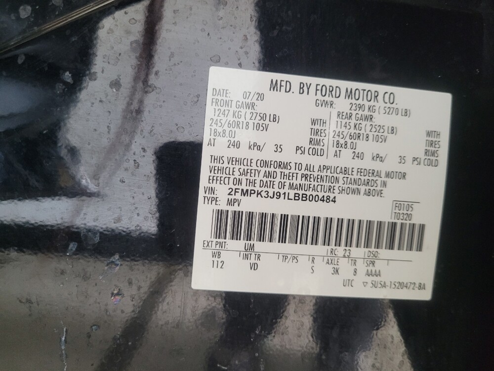 2020 Ford Edge in Stone Mountain, GA 30083 - 18121917 33