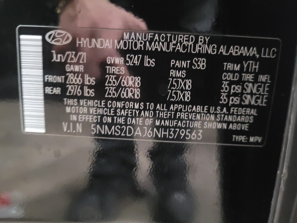 2022 Hyundai Santa Fe in Temple Hills, MD 20746 - 18121927 33