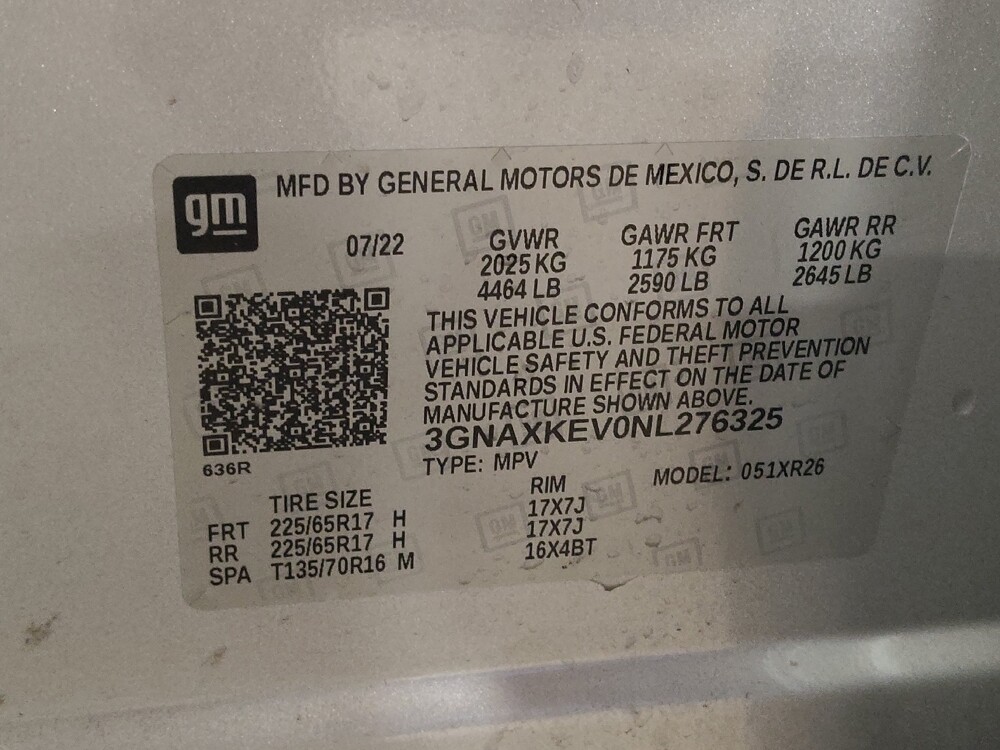 2022 Chevrolet Equinox in Arlington, TX 76011 - 18121937 33