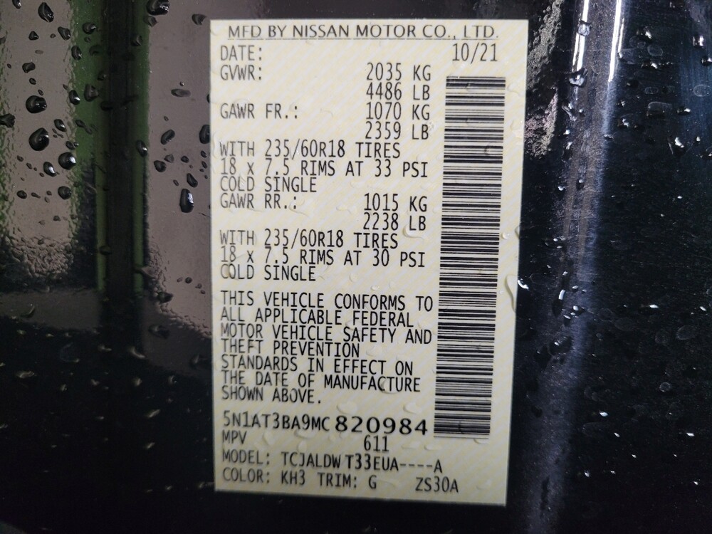 2021 Nissan Rogue in Bradenton, FL 34207 - 18121959 33