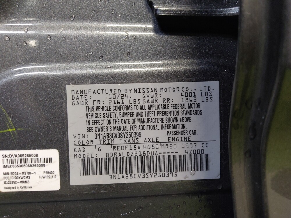 2025 Nissan Sentra in Lakeland, FL 33815 - 18121961 33