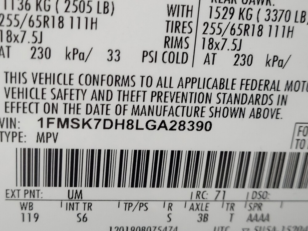 2020 Ford Explorer in Reno, NV 89502 - 18121968 33