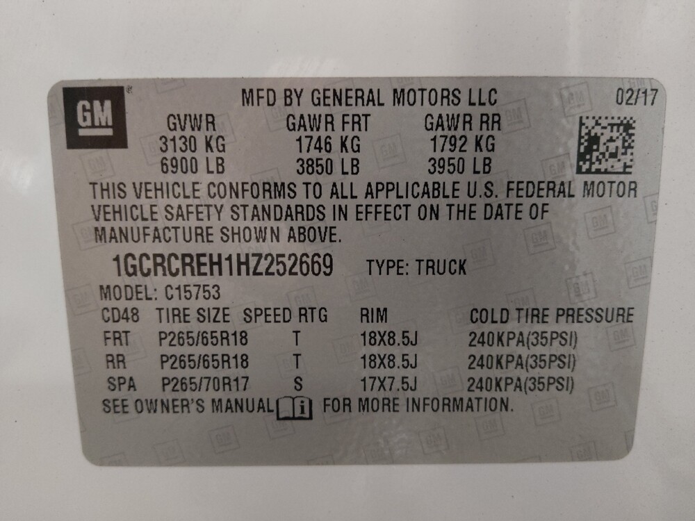 2017 Chevrolet Silverado 1500 in Savannah, GA 31419 - 18121979 33