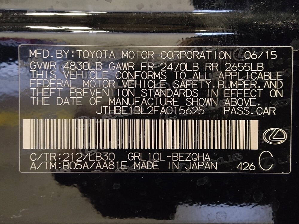 2015 Lexus GS 350 in Savannah, GA 31419 - 18121983 33