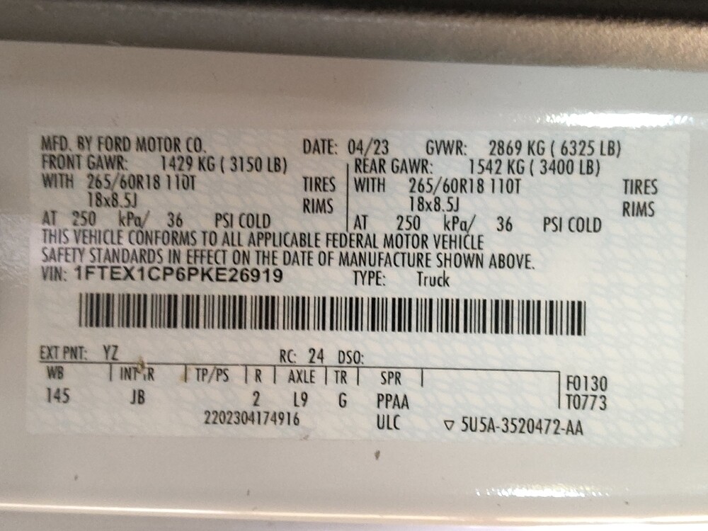 2023 Ford F150 in Pensacola, FL 32505 - 18121987 33