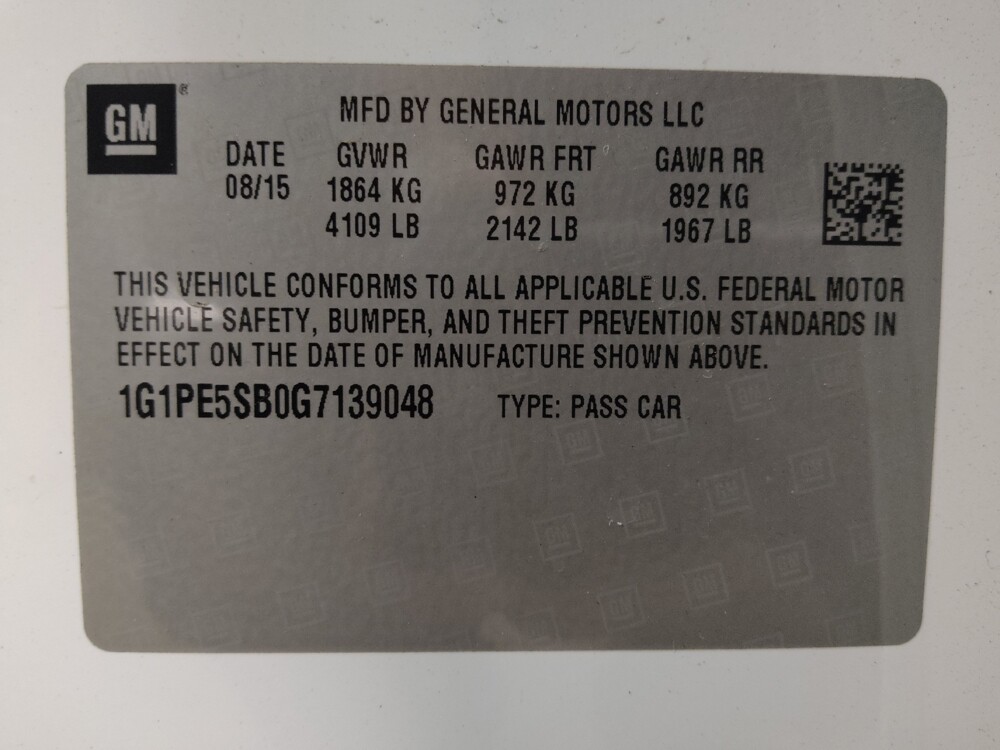 2016 Chevrolet Cruze in Kissimmee, FL 34744 - 18121989 33