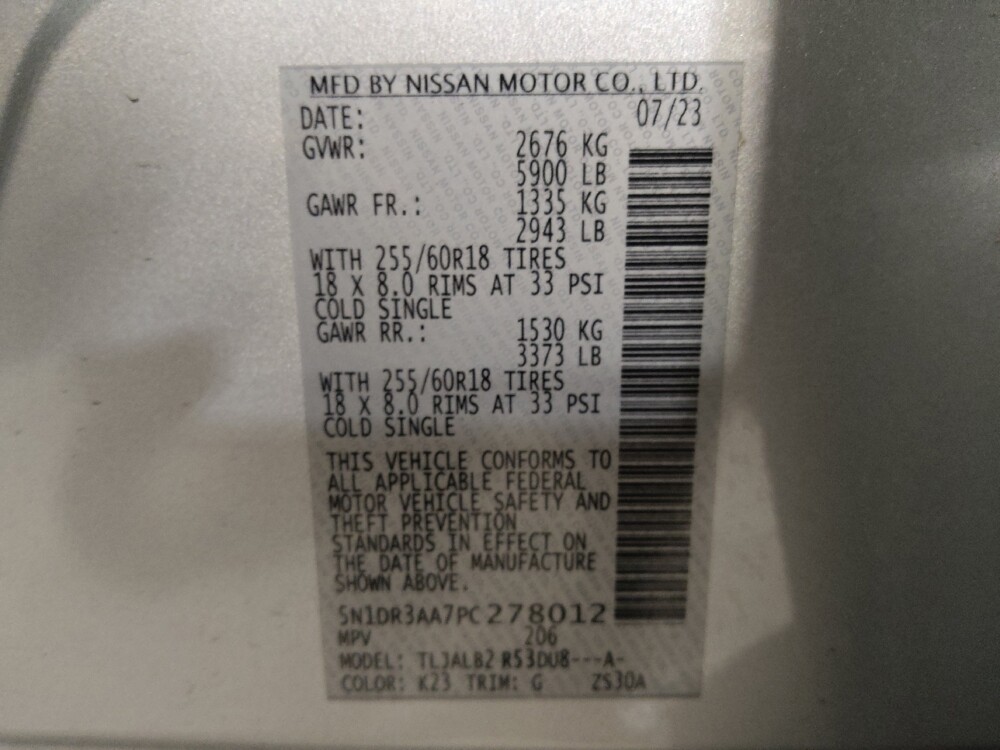 2023 Nissan Pathfinder in Pensacola, FL 32505 - 18121991 33