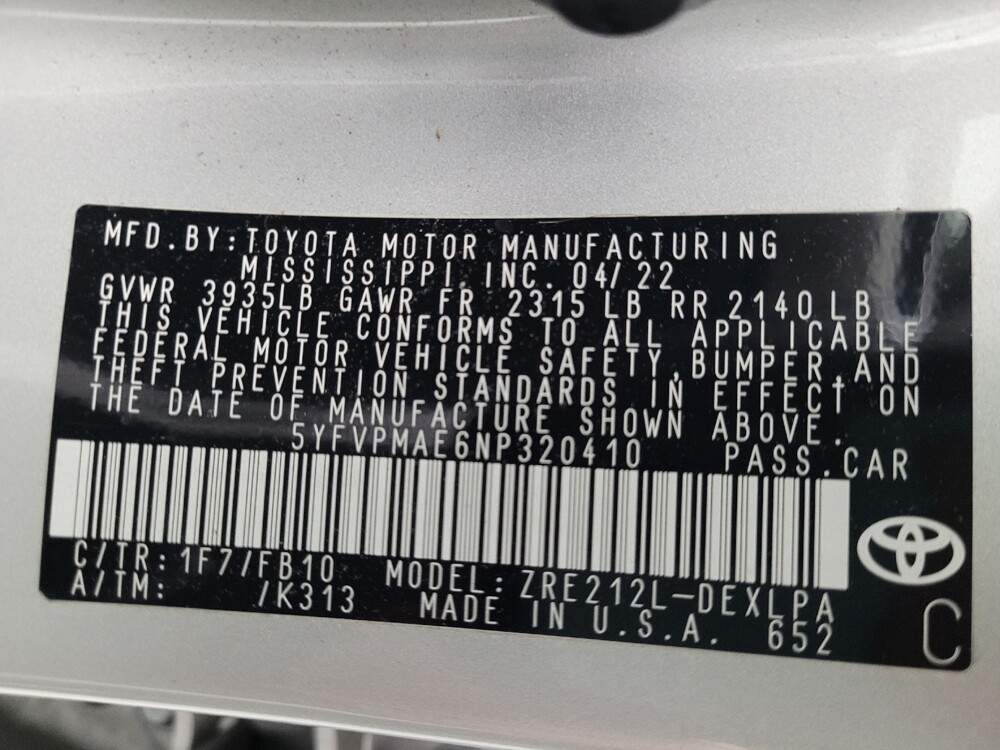 2022 Toyota Corolla in Savannah, GA 31419 - 18121995 33