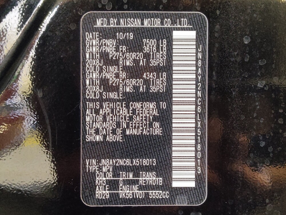 2020 Nissan Armada in Mobile, AL 36606 - 18121997 33