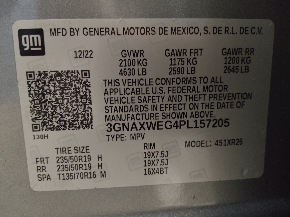 2023 Chevrolet Equinox in Columbia, SC 29210 - 18122016 33