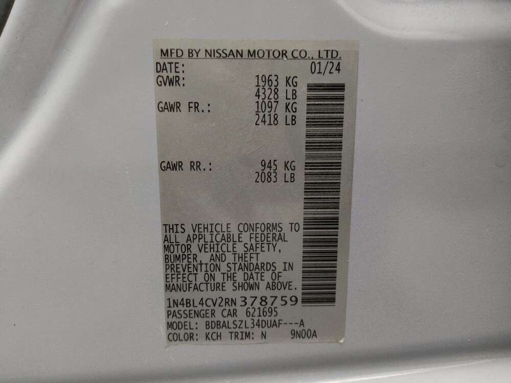 2024 Nissan Altima in Albuquerque, NM 87123 - 18122036 33