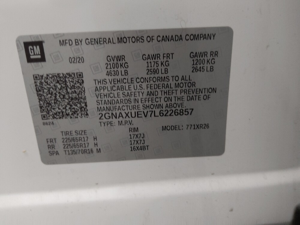 2020 Chevrolet Equinox in Albuquerque, NM 87123 - 18122043 33