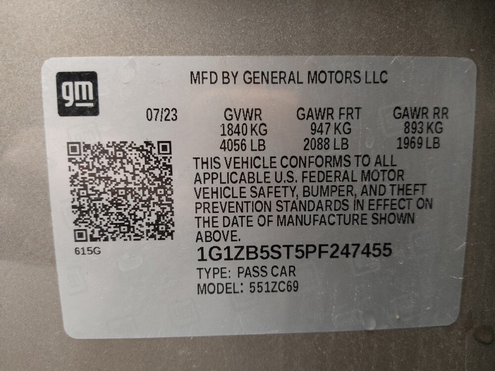 2023 Chevrolet Malibu in Albuquerque, NM 87123 - 18122044 33