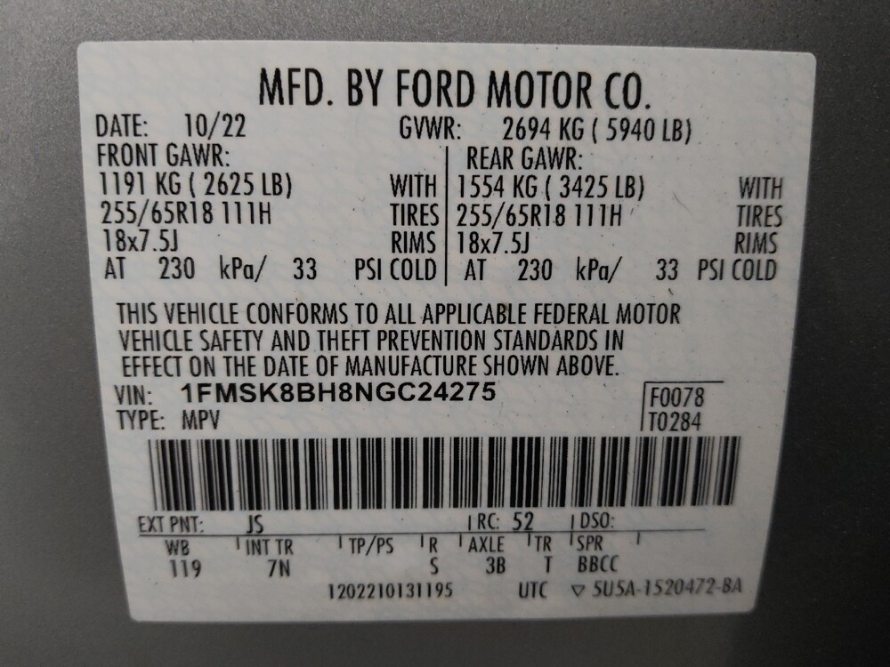 2022 Ford Explorer in Live Oak, TX 78233 - 18122078 33