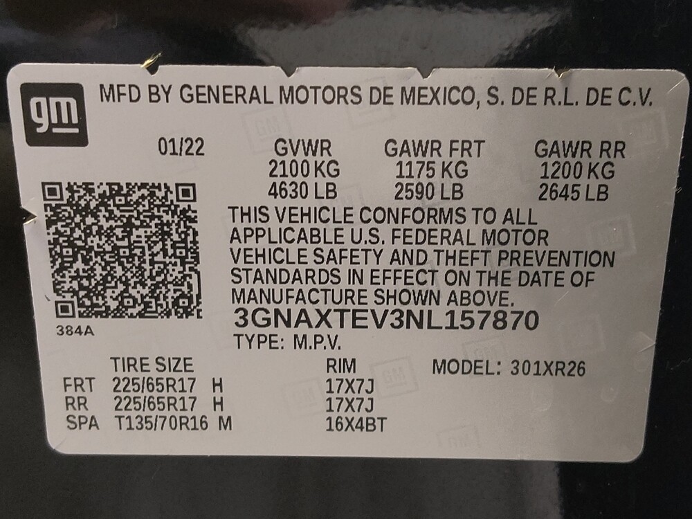 2022 Chevrolet Equinox in Houston, TX 77034 - 18122081 33