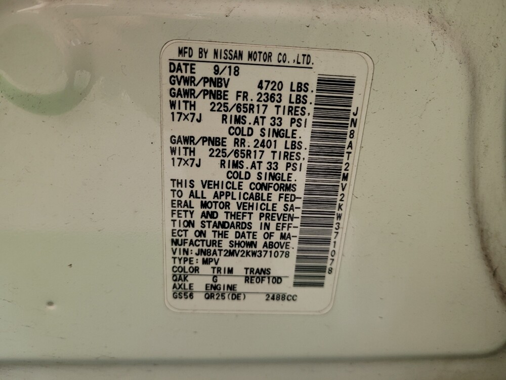 2019 Nissan Rogue in Columbus, OH 43228 - 18122089 33