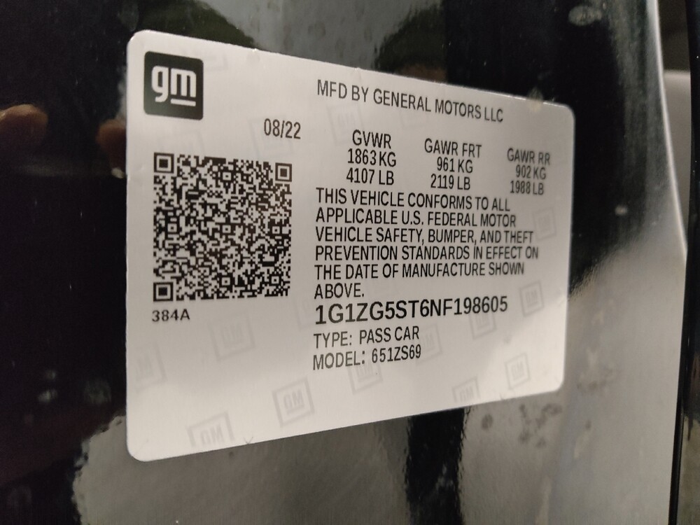 2022 Chevrolet Malibu in Columbus, OH 43231 - 18122096 33