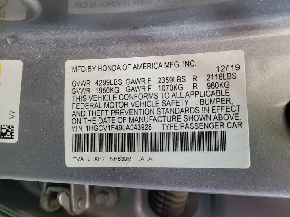 2020 Honda Accord in Cincinnati, OH 45255 - 18122106 33