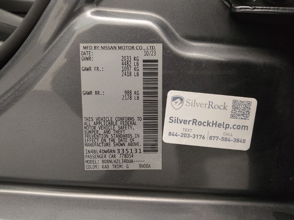 2024 Nissan Altima in Gladstone, MO 64118 - 18122149 33