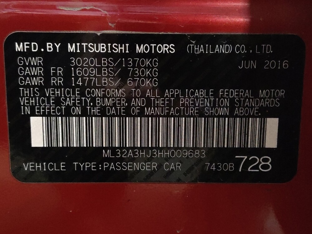 2017 Mitsubishi Mirage in Savannah, GA 31419 - 18122165 33