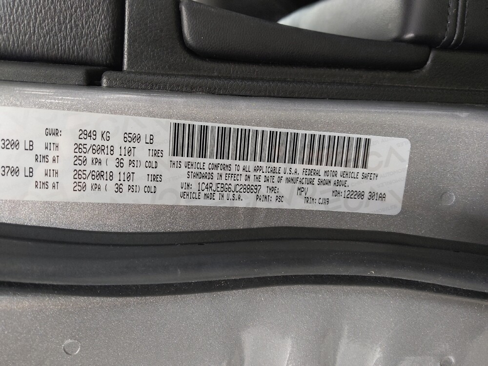 2018 Jeep Grand Cherokee in Stone Mountain, GA 30083 - 18122171 33