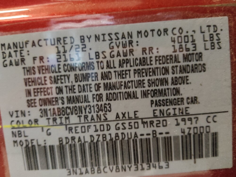 2022 Nissan Sentra in Greenville, SC 29607 - 18122189 33