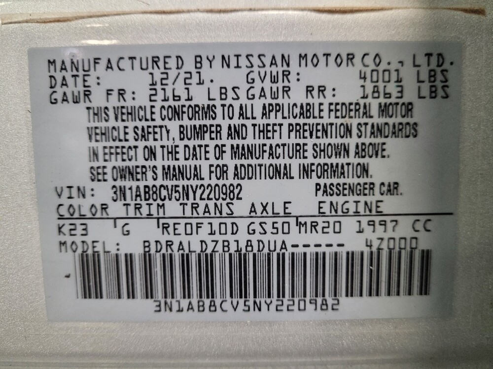 2022 Nissan Sentra in Torrance, CA 90504 - 18122191 33