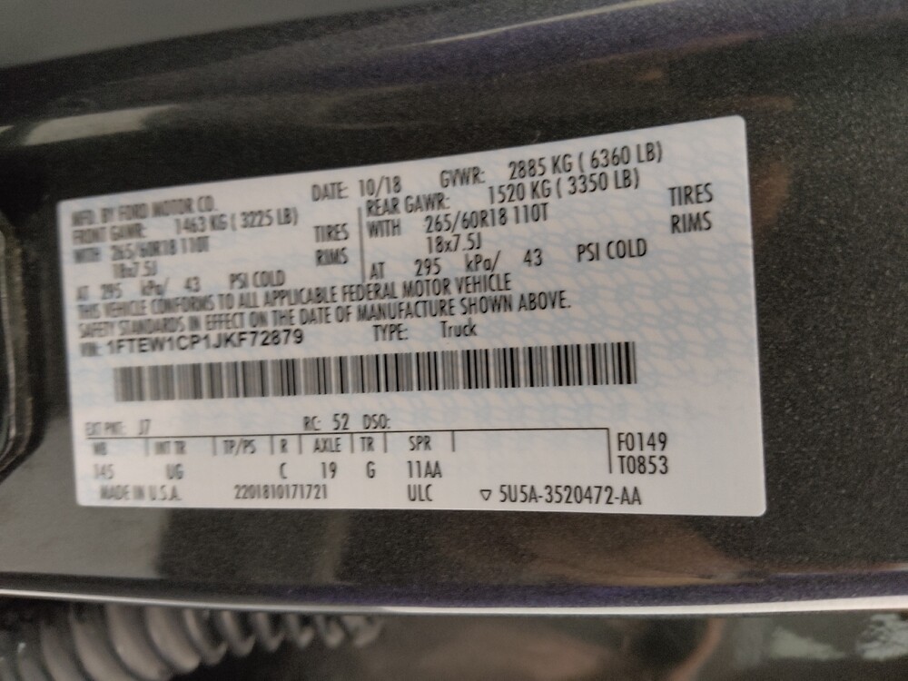 2018 Ford F150 in Springfield, MO 65807 - 18122196 33