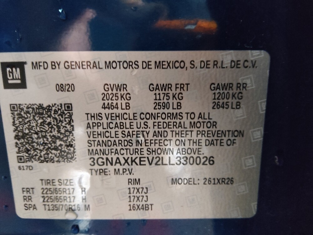 2020 Chevrolet Equinox in Greenville, SC 29607 - 18122200 33