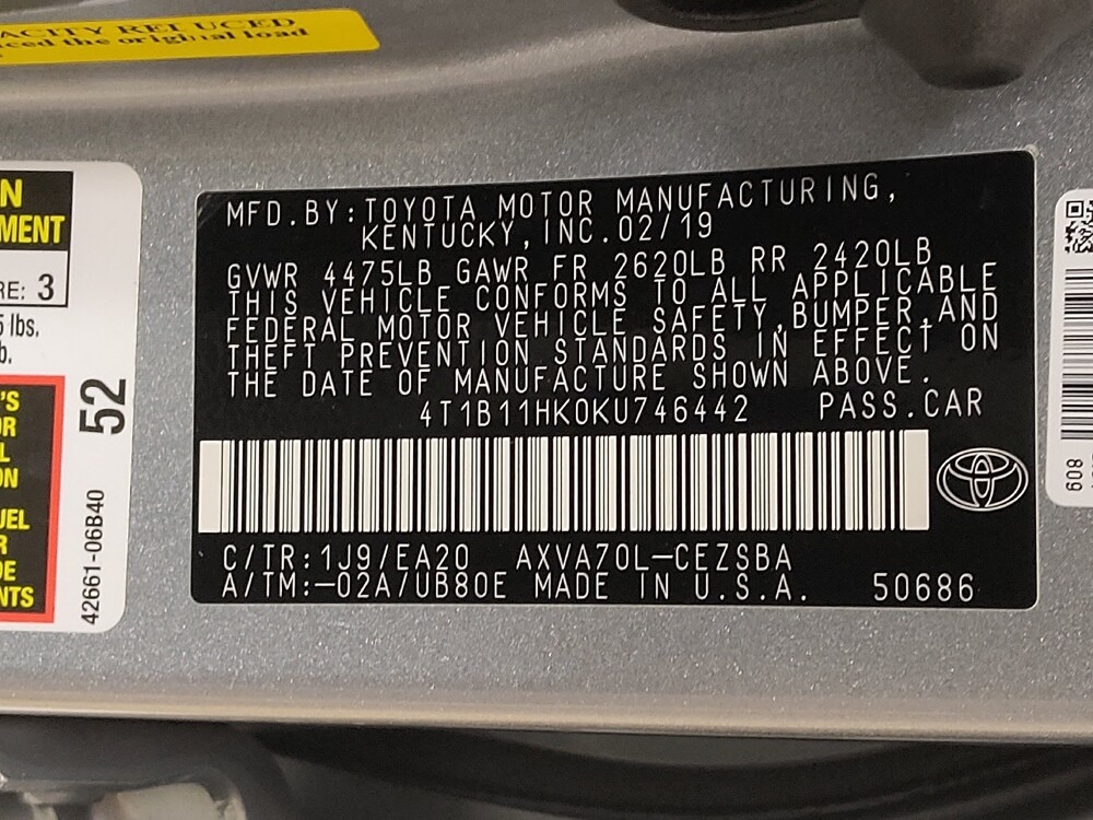 2019 Toyota Camry in Lewisville, TX 75067 - 18122205 33